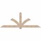 Ekena Millwork Redmond Smooth Timber Gable Bracket, Douglas Fir, 96"W x 36"H x 1 1/2"D x 5 1/2"F, 9/12 Pitch GBW096X36X0206RED00SDF - alternate 1